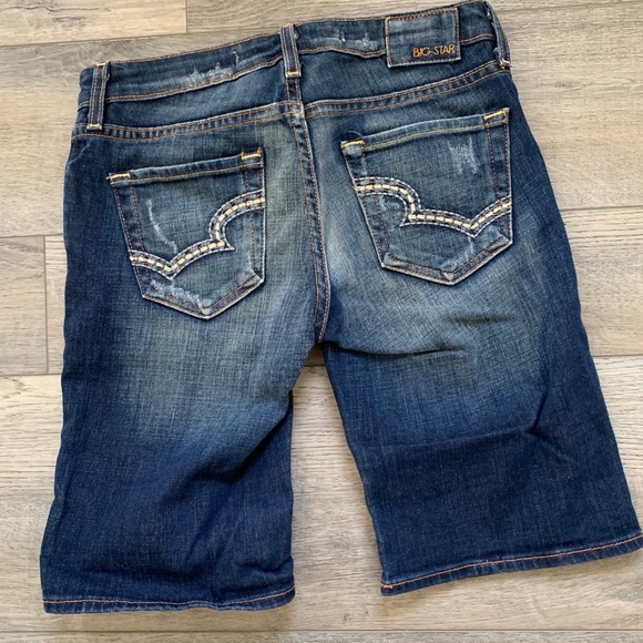 Big Star Pants - Big Star Alexa low rise shorts size 26 distressed